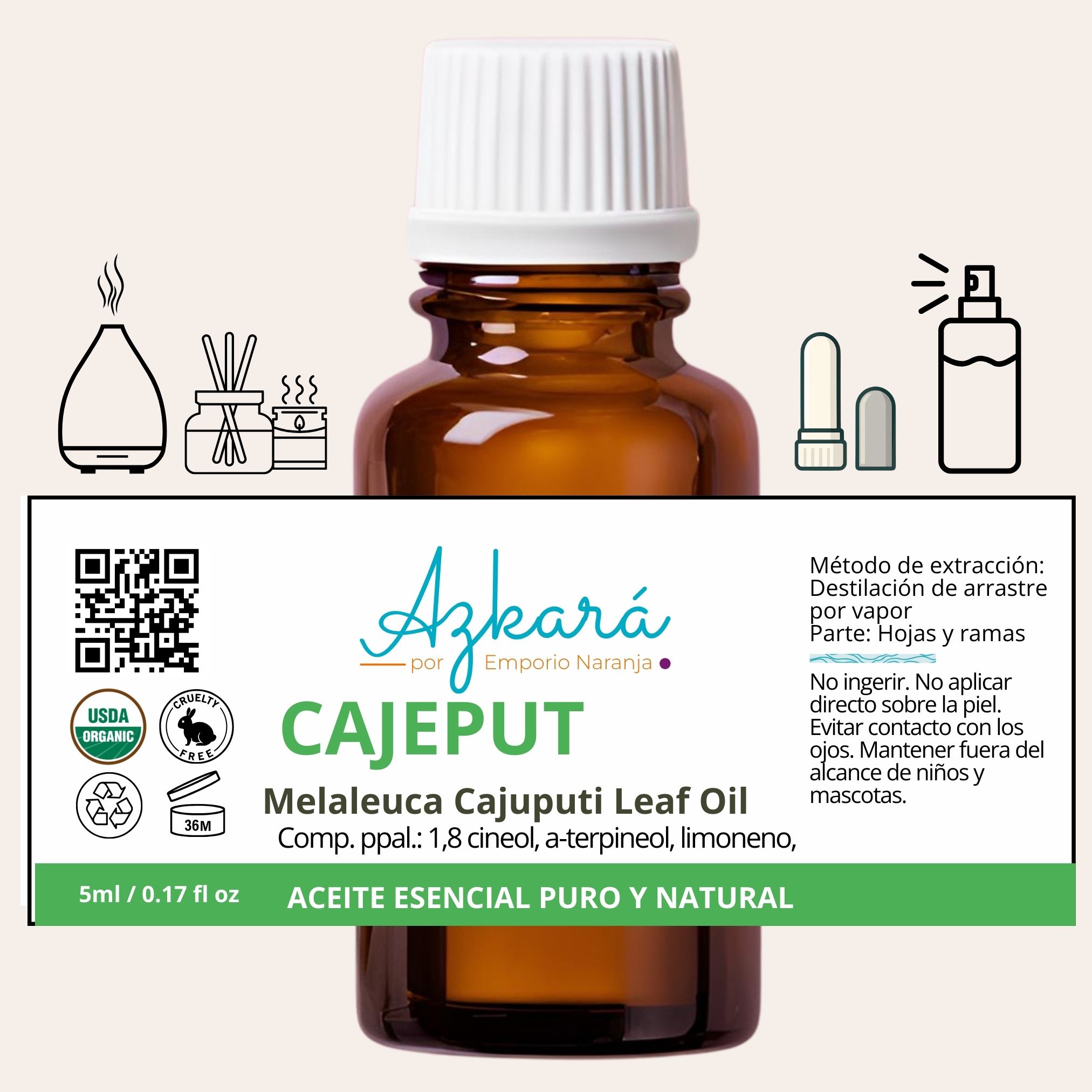 ACEITE ESENCIAL DE CAJEPUT 5ml