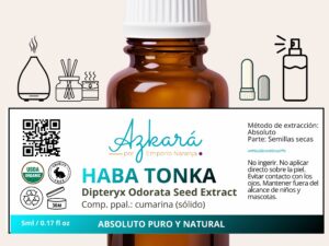 ACEITE ESENCIAL ABSOLUTO DE HABA TONKA 3grs